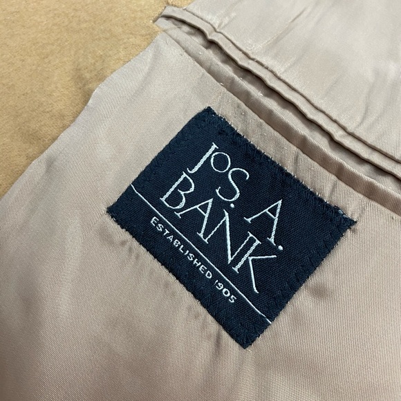 Jos A Bank Vicuña Tan Cashmere Blazer 50L - Picture 5 of 6